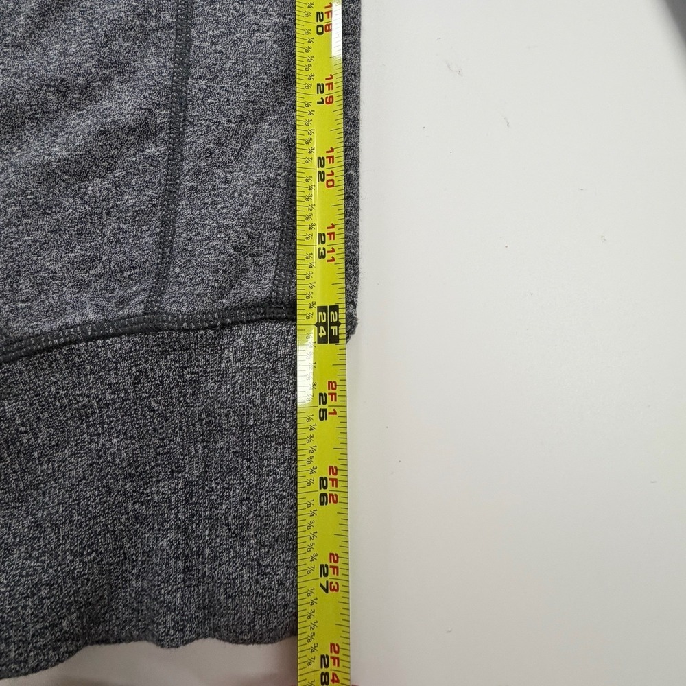 Lululemon Womens Jogger Pants Size 4 Gray Heathered Zip Back Pocket - Picture 12 of 15